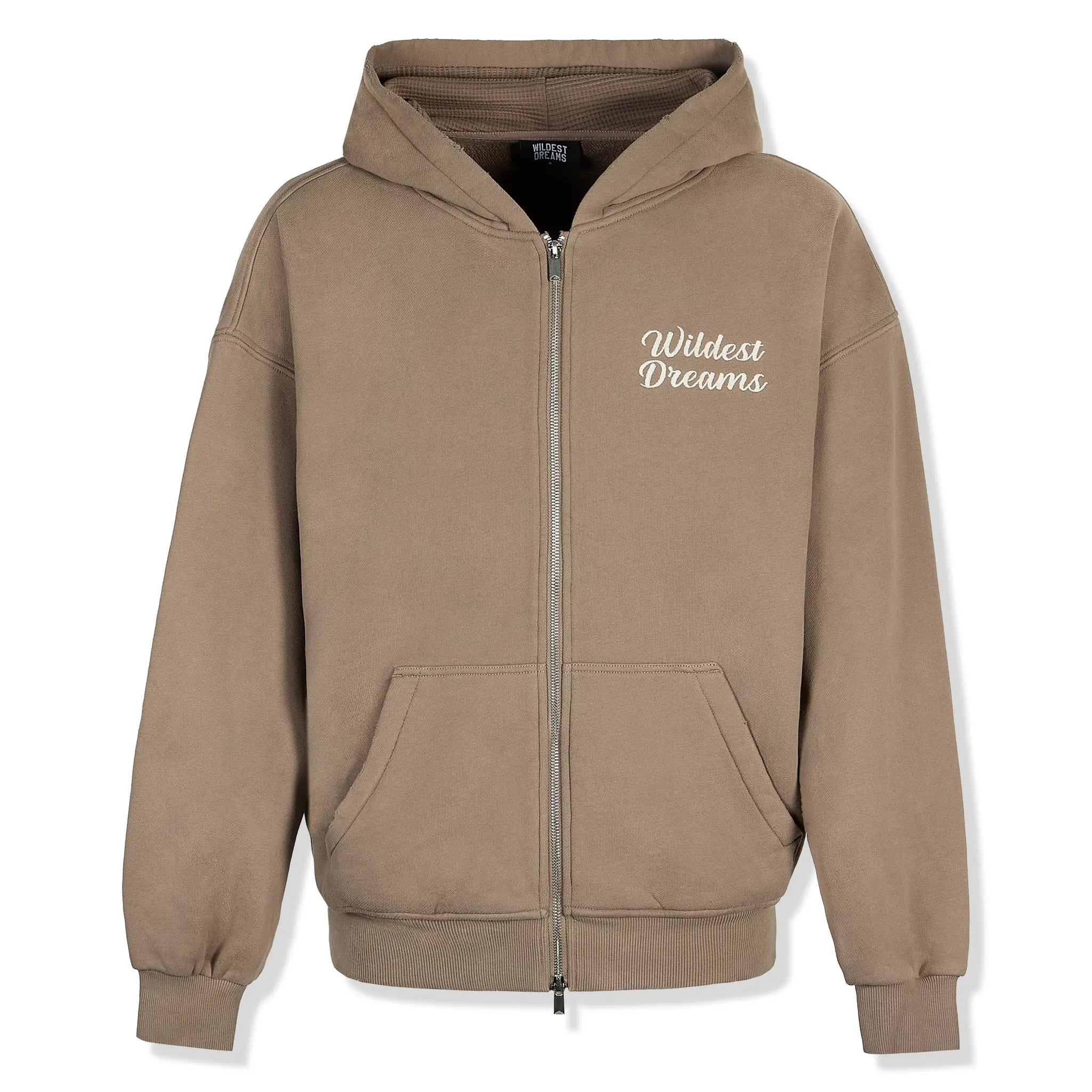 Front View of Wildest Dreams Taupe Hoodie WD-HOOD-TAUPE